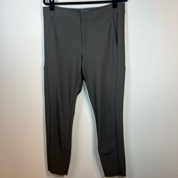 Athleta Pants - Athleta Stellar Pants Arbor Olive Stretch Skinny Pockets Office Outdoor  16 Tall
